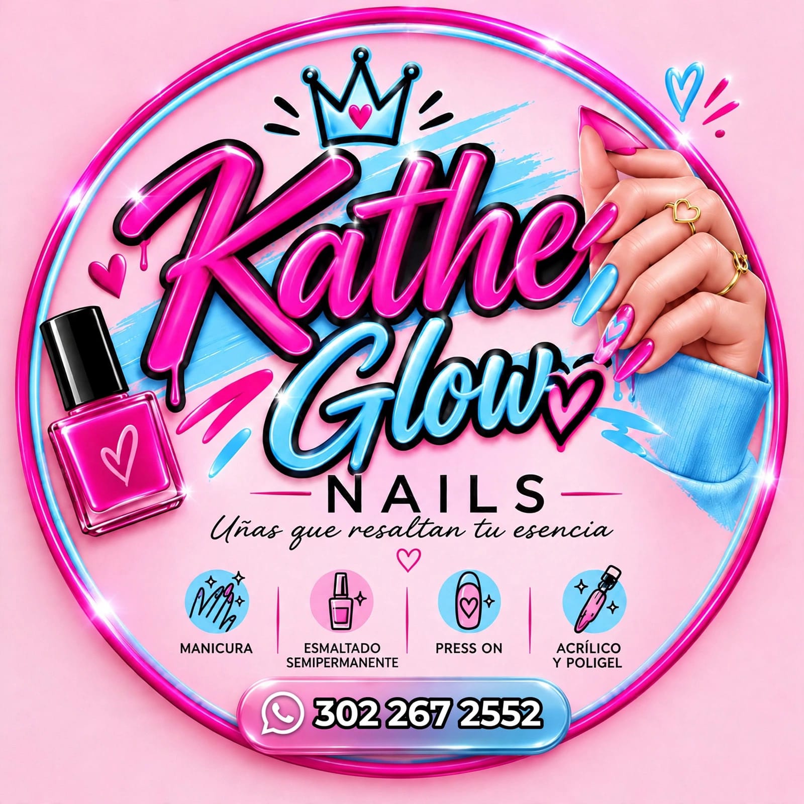 Logo de KatheGlowNails