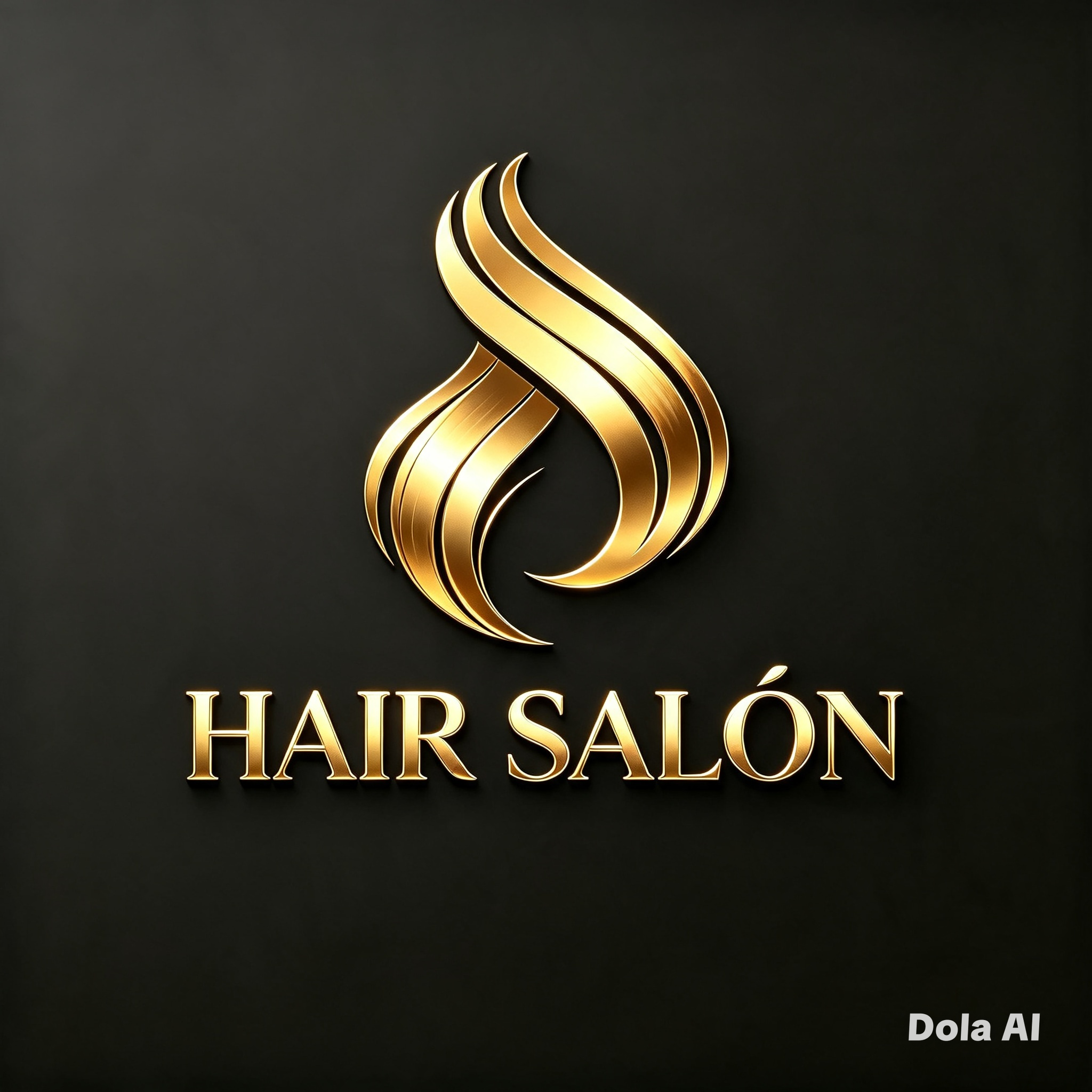 Logo de Hair salón