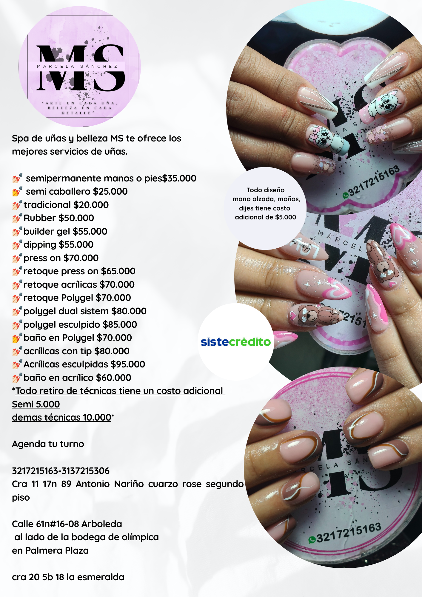 Banner de Salón de belleza MS