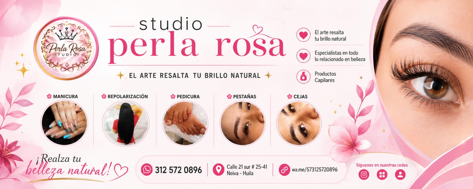 Banner de Studio Perla Rosa