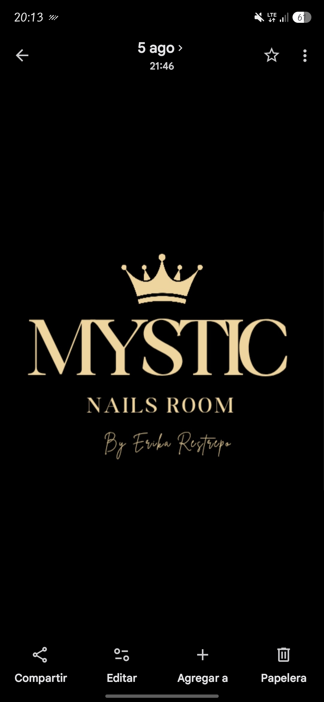Logo de Mystic Nails Room