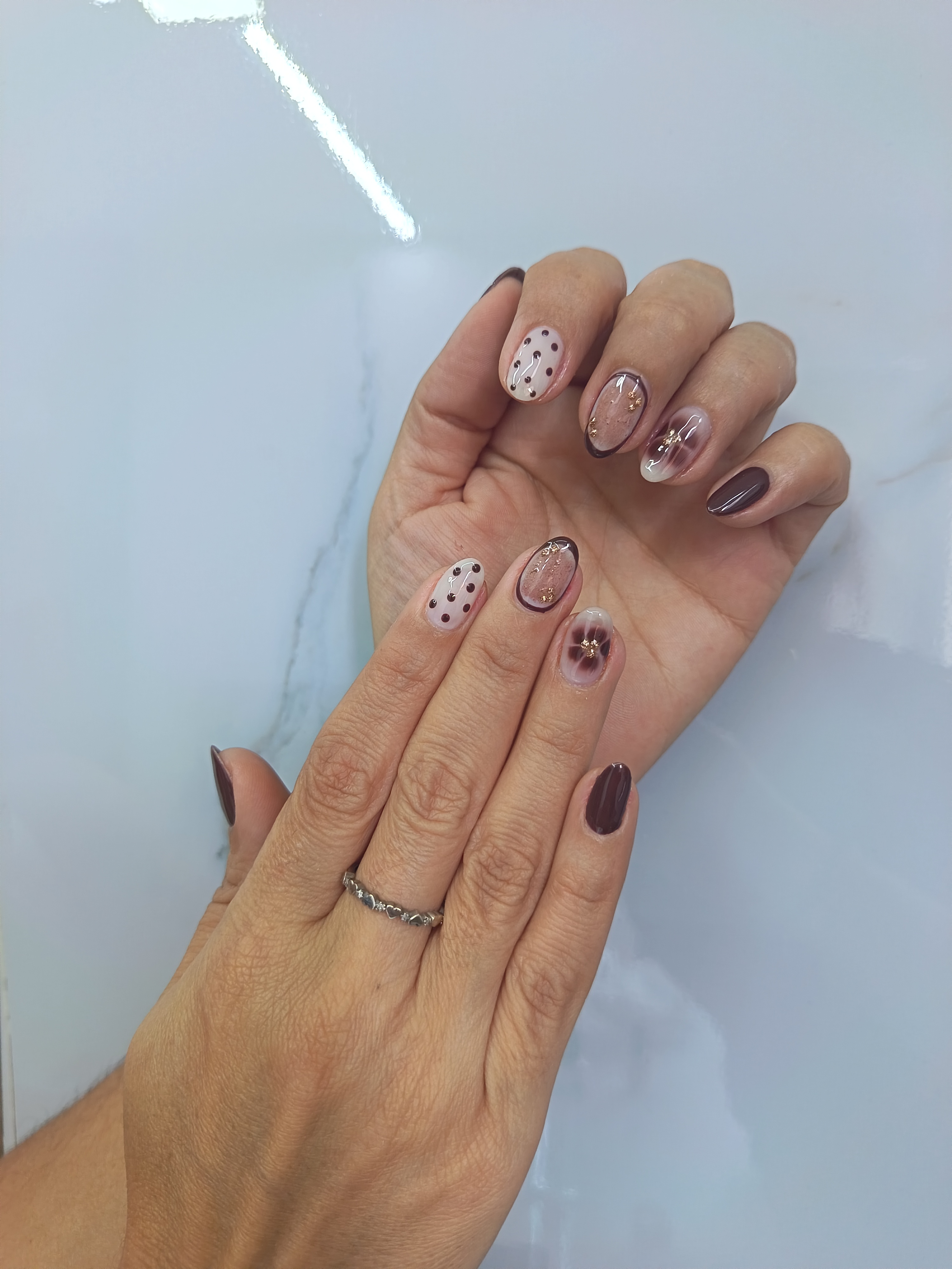Foto del servicio Esmaltado semipermanente con forrado en base ruber o tecnica dipping