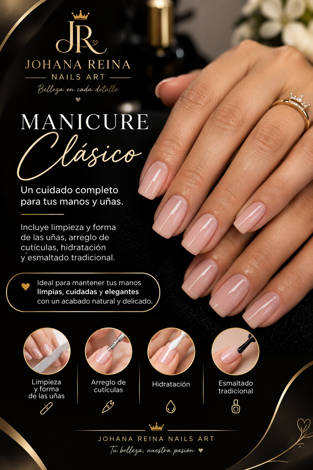 Foto del servicio Manicure clásico