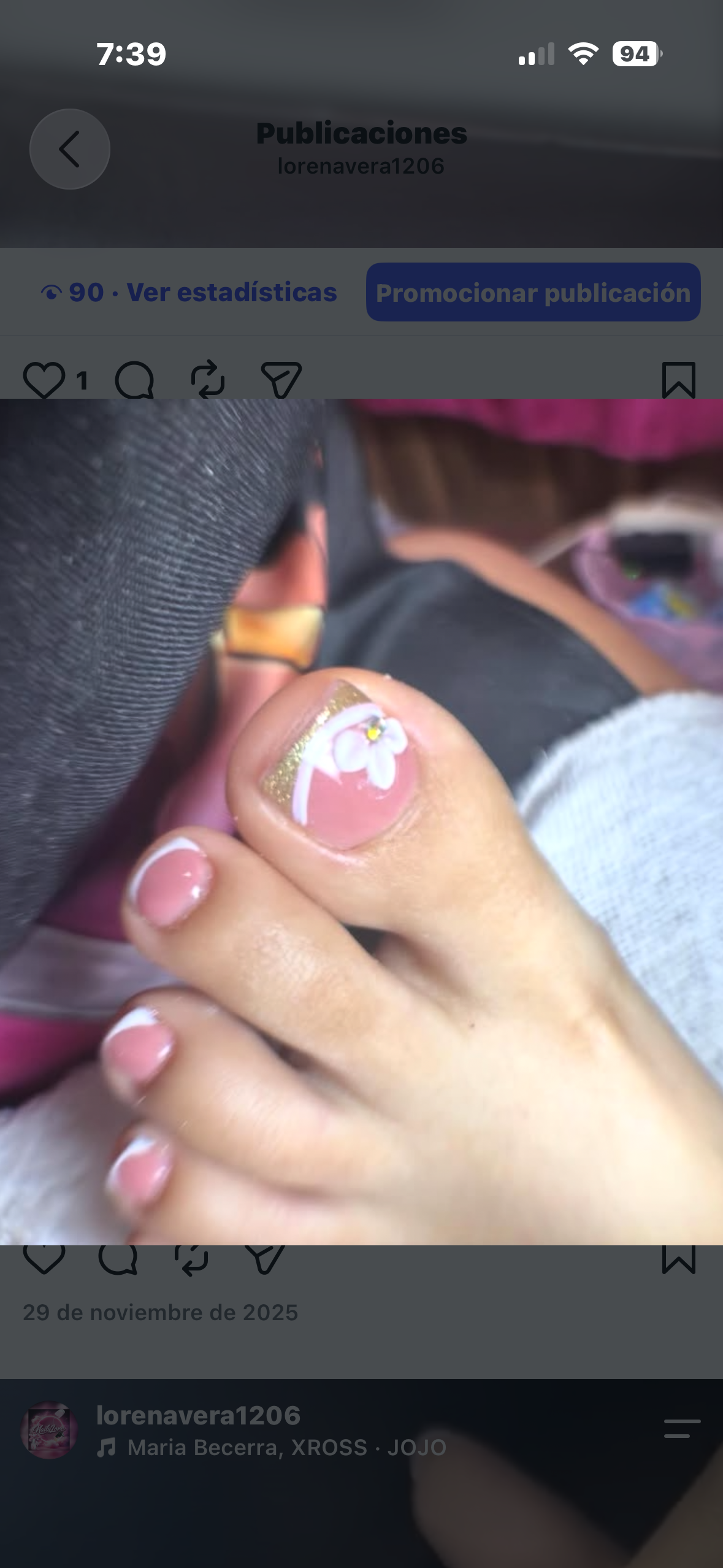 Foto del servicio Pedicura